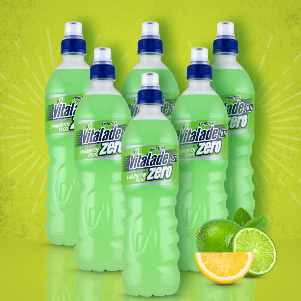 Vitalade sportital ZERO LEMON-LIME ízű 0,7l  1 zsugor=12db