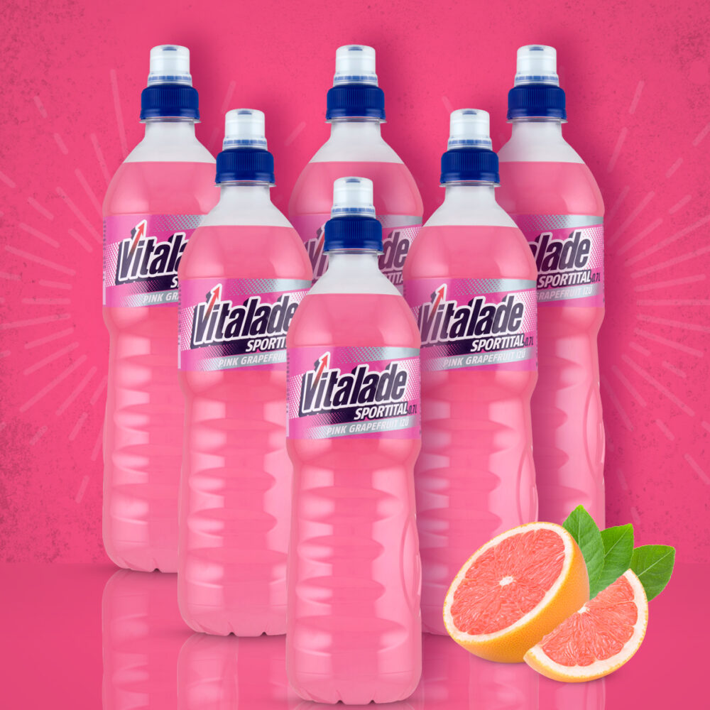 Vitalade sportital PINK GRAPEFRUIT ízű  0,7l  1 zsugor=12db
