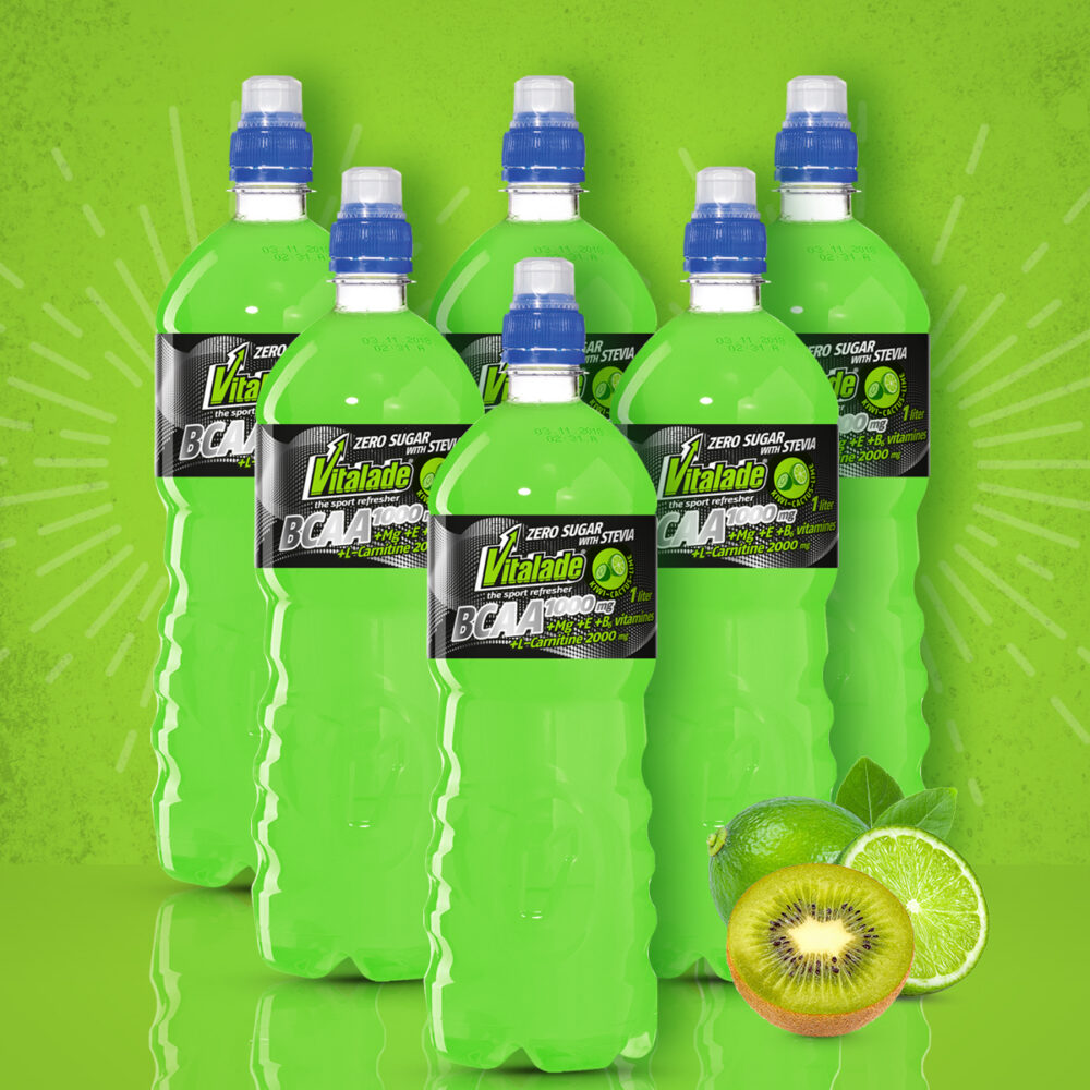 Vitalade Functional ZÉRÓ KIVI-KAKTUSZ-LIME ÍZŰ 1l  1 zsugor=6db