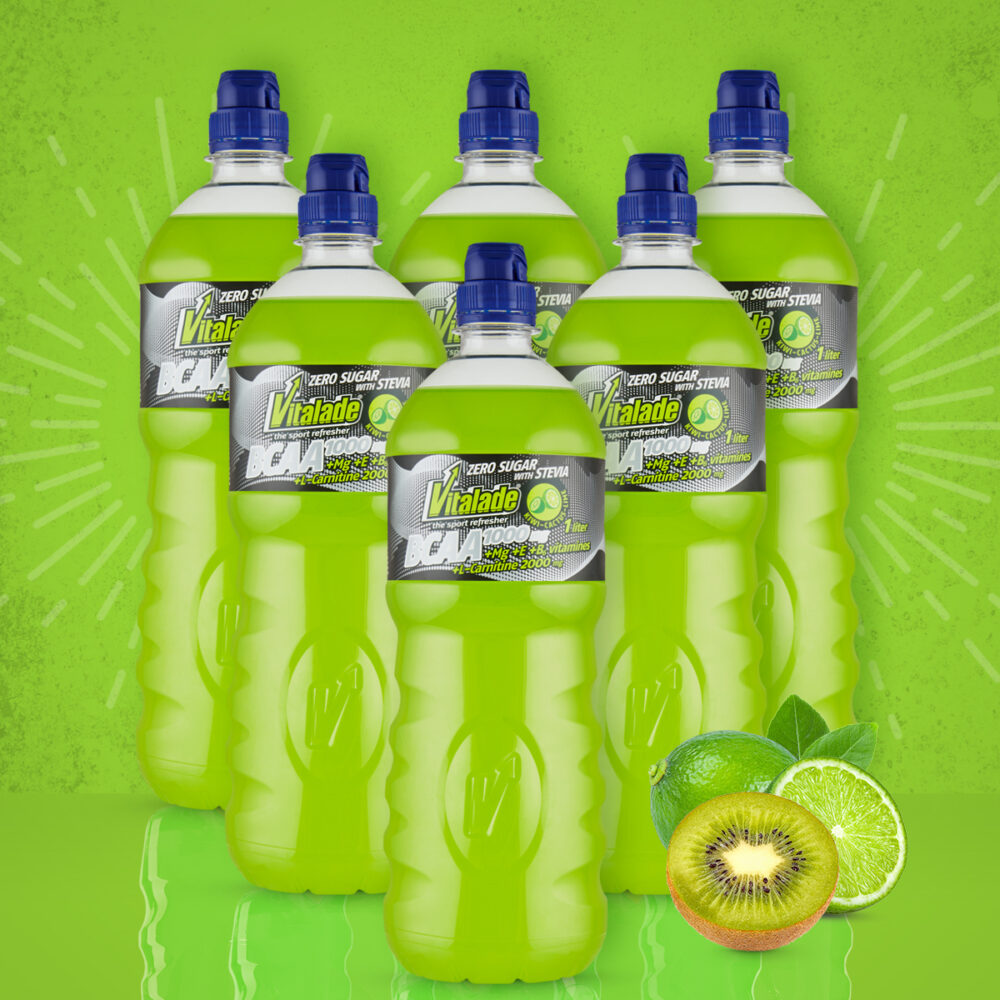 Vitalade Functional ZÉRÓ KIVI-KAKTUSZ-LIME ÍZŰ 1l  1 zsugor=6db